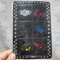 BIGBANG バースデーカード サイン入り