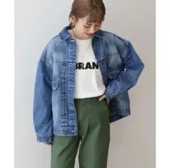 アメリカンホリック デニムオーバージャケット Mサイズ