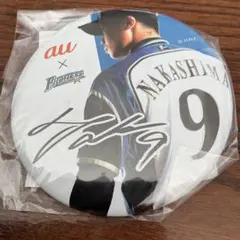北海道日本ハムファイターズ auコラボ 缶バッジ 中島卓也