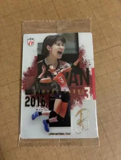 バレーボール女子日本代表 木村沙織 カードツインウエハース