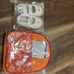 アンパンマン柄子供リュックと靴セット