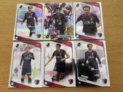 Topps Chrome 鹿島アントラーズ 6枚セット