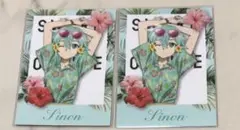 ソードアート・オンライン シノン アロハシャツ フォトカード SAO