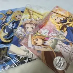 ソードアートオンライン アリス アスナ クリアファイルセット