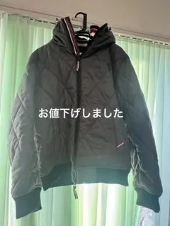 BEAMS HEART グレー キルティング ジャケット