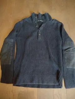 FRENCH CONNECTION ブラック ニットセーター