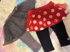 ボトムス2点セット petit main & BABYDOLL