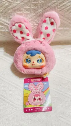 Samuel サミュエル ぬいぐるみ うさぎ ピンク キラ目2種目