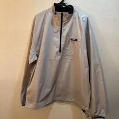 XLARGE ベージュ ハーフジップ ナイロンジャケット XL 新品