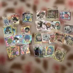 ウエハースチョコ　シール　ワンピースとドラゴンボール