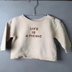 organic zoo オーガニックズー　スウェット　6ヶ月から1歳