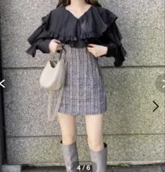 SNIDEL ハイウエストスカショーパン SWFP215143 サイズ1