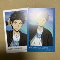 家庭教師ヒットマンREBORN！　カジュアルコーデ　インスタントカメラ風　山本