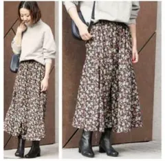 ジャーナルスタンダード 花柄マーメイドロングスカート