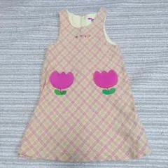 MIKIHOUSE ミキハウス　ワンピース　　100センチ　チューリップ