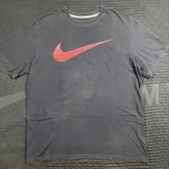 円堂守着用 90s 00s NIKEビックロゴ tシャツ ギザギザ 短丈 y2k - メルカリ