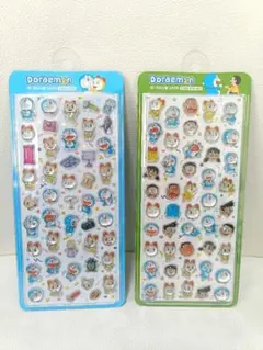 【韓国限定　正規品】ドラえもん 3Dステッカー　 2シートセット