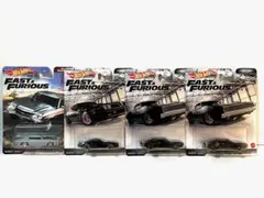 ホットウィール　ワイルドスピード　4台　セット