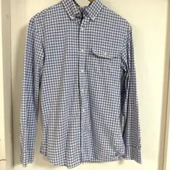 【美品】バナナリパブリック ギンガムチェック ボタンダウンシャツ（S）