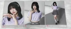 野口衣織　生写真　コンプ　ポロシャツ