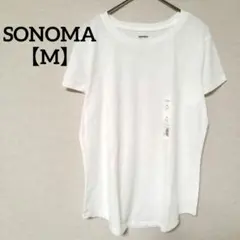 SONOMA【M】The Everyday Tee 半袖Tシャツ 白 未使用のサムネイル