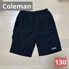 コールマン　ハーフパンツ　黒　キッズ130