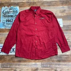 Cutter & Buck ワークシャツ　長袖シャツ　ボタンダウンシャツ　L