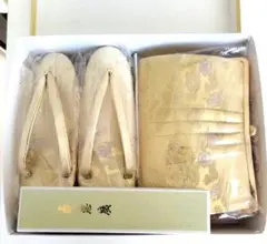 【美品】和装 草履バッグセット ゴールド 礼装 留袖 訪問着 結婚式