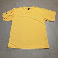 Montbell モンベル　スポーツウェア　半袖tシャツ　アウトドア　黄色　M