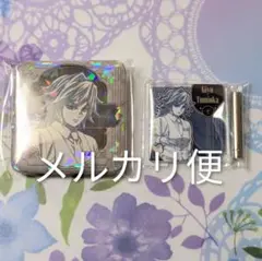 鬼滅の刃 モクテルバー ロト グリッター缶バッジ ミニアクリルパネル 冨岡義勇