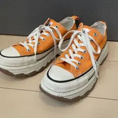 【美品】コンバース オールスター トレックウェーブ OX オレンジ 27.5cmのサムネイル