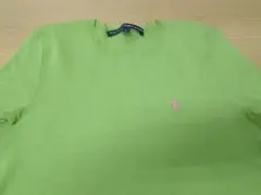 Ralph Lauren Sport 半袖ニット ライトグリーン Lのサムネイル
