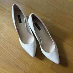 レディース ハイヒール パンプス 【23.5】ピンクベージュ系のサムネイル