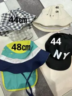 【美品】ベビー帽子4点セット