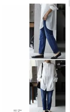 アンティカ カーブシルエットデニムのサムネイル
