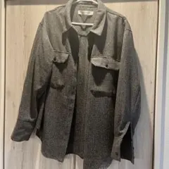 ラグナムーン　ツイードビッグシャツ