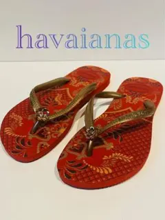【美品】havaianas ハワイアナス ビーチサンダル