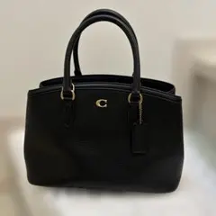 極美品COACH コーチ アンドレア キャリーオール 2way レザー 黒 - メルカリ