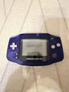 ゲームボーイアドバンス 本体 クリアパープル