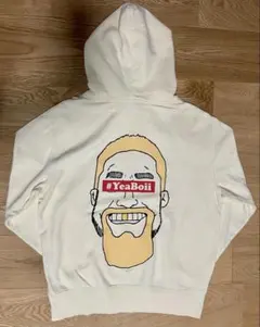 yeaboii パーカー M 中島イシレリ　ラグビー　アイボリー