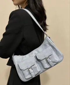 S TAND OIL Joey Bag デニム ショルダーバッグ ジョイバッグ