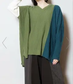 【osmosis】切替ニットプルオーバー