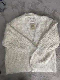 PUAL CE CIN ホワイトカーディガン