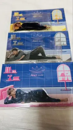 SnowMan パジャマアクスタ　岩本照　目黒蓮　佐久間大介　3つセット