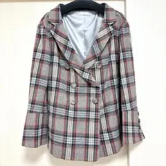 【美品】REDYAZEL チェック テーラードジャケット