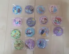 ディズニーキャラクターズ　刺繍缶バッジ　コンプリート　第１弾