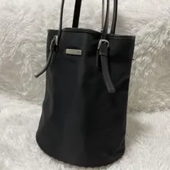 バーバリーズ ブルーレーベル トートバッグ　バケツ型　ノバチェック