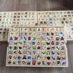 家庭保育園　マジカルキューブ　知育　積み木　受験 家庭保育園 マジカルキューブ 木製ひらがな・カタカナ・漢字積木セット