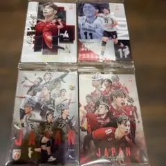 【宮浦健人】【集合】男子バレーボール日本代表ツインウエハース2026 4枚セット