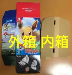 外箱＆内箱のみ ポケットモンスター Let's Go! レッツゴーイーブイ①
